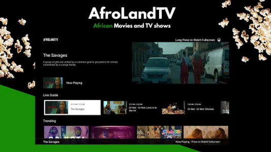 AfroLandTV for Android TV screenshot 12