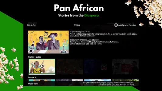 AfroLandTV for Android TV screenshot 14