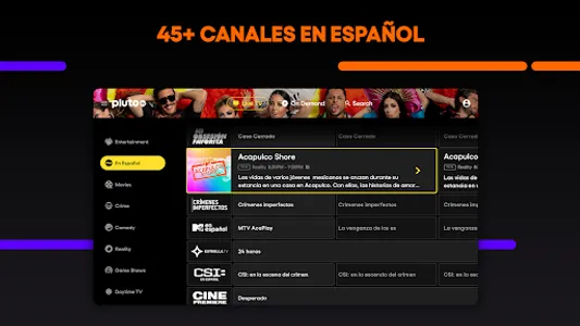 Pluto TV - Live TV and Movies screenshot 18