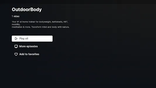OutdoorBody screenshot 3