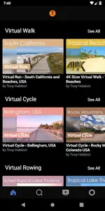 Virtual Fitness TV screenshot 0