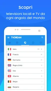 TVdream - TV in streaming screenshot 1