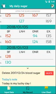 Daily Blood Sugar screenshot 3