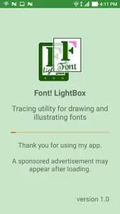 Font! Lightbox tracing app screenshot 13