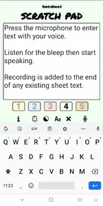 HotSheet Scratch Pad screenshot 3