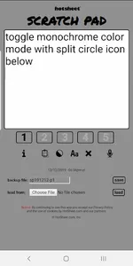 HotSheet Scratch Pad screenshot 5