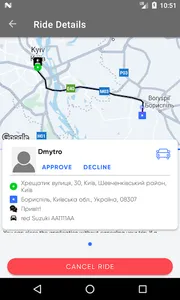 RideNow. An automated search s screenshot 2