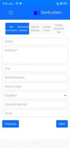 SendLetter: Send Letter Online screenshot 8