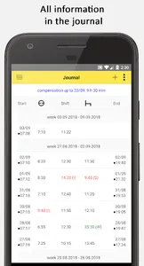 Tachograph - mobile assistant screenshot 1