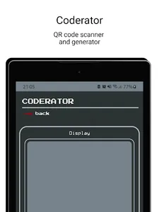 Coderator - QR code generator screenshot 3