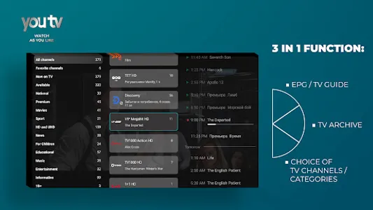 youtv — TV channels and films screenshot 4