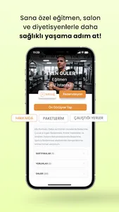 Wellin: Fitness Gym Diyetisyen screenshot 1