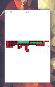 Pixel art - draw fantasy guns screenshot 11