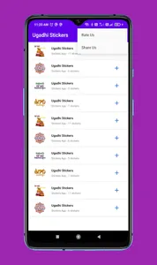 Ugadi Stickers for WhatsApp an screenshot 20