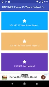 UGC NET 16 Years Previous Pape screenshot 0