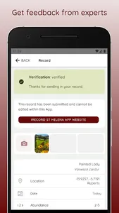 iRecord St Helena App screenshot 5
