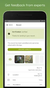 iRecord App screenshot 3