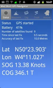 Mad Mutt Marine GPS Navigator screenshot 0