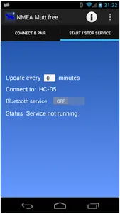 NMEA Bluetooth Interface Mutt screenshot 1
