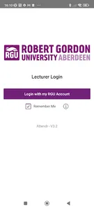 RGU Attend Lecturer screenshot 0
