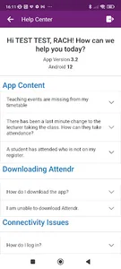 RGU Attend Lecturer screenshot 6