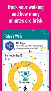 NHS Active 10 Walking Tracker screenshot 2