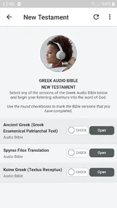 Greek Audio Bible screenshot 12