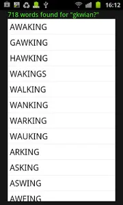 LetMix for Wordfeud (SOWPODS) screenshot 1