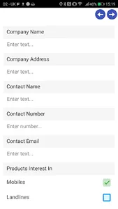 Active Forms screenshot 1