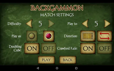 Backgammon Pro screenshot 9