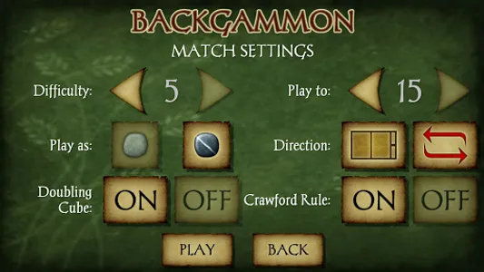 Backgammon screenshot 2