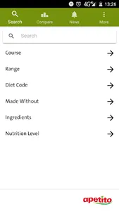 apetito Nutridata screenshot 1