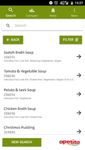 apetito Nutridata screenshot 4