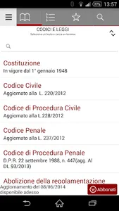 Costituzione e Leggi screenshot 0