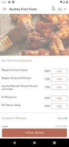 Audley Fast Food screenshot 1
