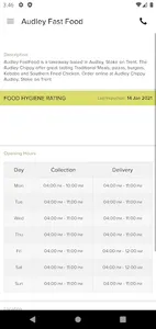 Audley Fast Food screenshot 3