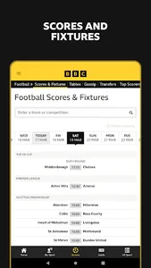 BBC Sport - News & Live Scores screenshot 11