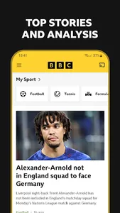 BBC Sport - News & Live Scores screenshot 2