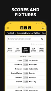 BBC Sport - News & Live Scores screenshot 4