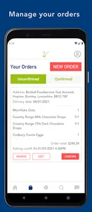 Birchall Foodservice OrderMate screenshot 17