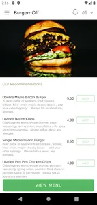 Burgerr off screenshot 1
