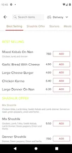 Buxton food spot screenshot 2