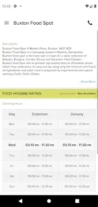 Buxton food spot screenshot 3