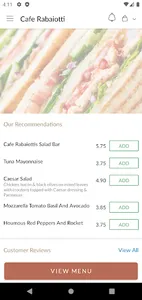 Cafe Rabaiotti screenshot 1