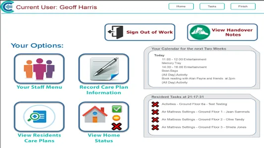 Care Control Mobile Cloud screenshot 2