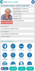 Care Control Pocket screenshot 0