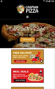 Caspian Pizza Heywood screenshot 0
