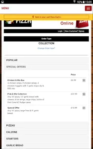 Caspian Pizza Heywood screenshot 3