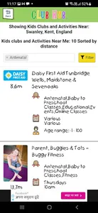 Club Hub-UK ProKids Activities screenshot 2