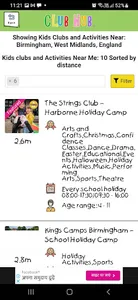 Club Hub-UK ProKids Activities screenshot 3